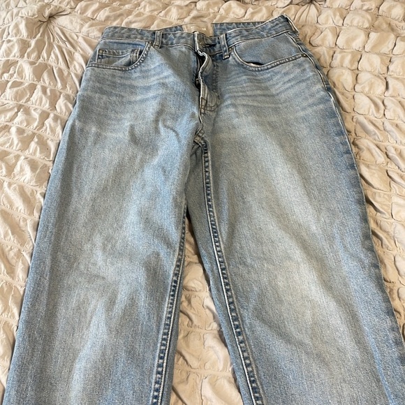 Everlane The Curvy Cheeky Jean High Rise Straight Leg Light Wash Denim Size 27 - Picture 3 of 11